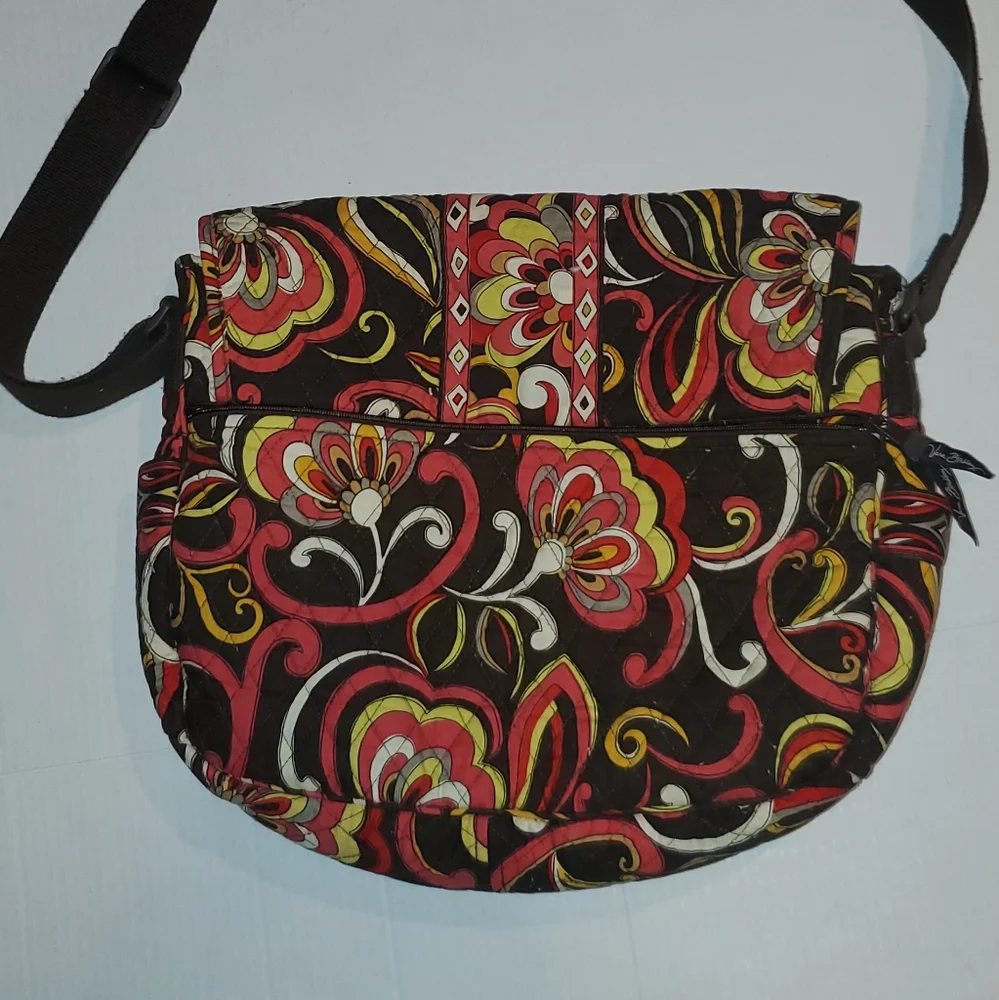 Vera Bradley Messenger Laptop Bag Crossbody Puccini